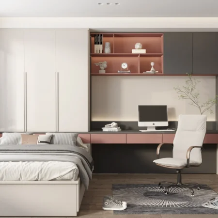 Thi Công nội thất Phòng ngủ căn hộ - Nội Thất Passion